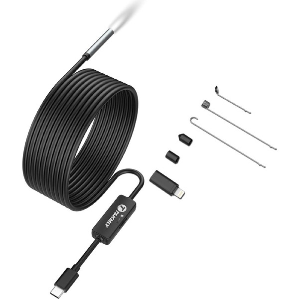 Bonus Ticaret Takmly 5.5 mm 2.0mp 8 LED 5m Usb-C Android iPhone Yılan Kamera - Siyah Elektrikli Kesme Makinesi Fiyatı