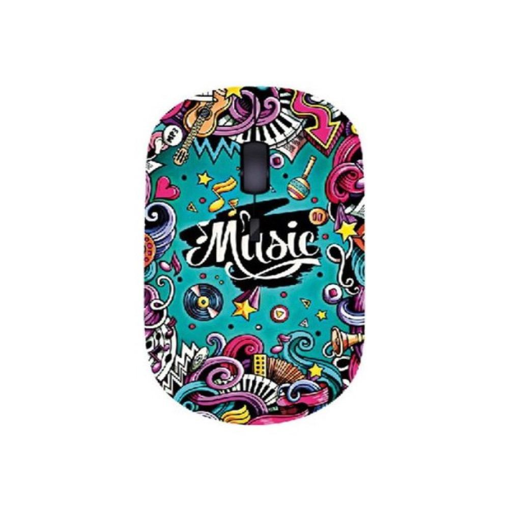 Bood Gr-52 Kablosuz Sessiz Mouse - Renkli Klavye - Mouse Fiyatı