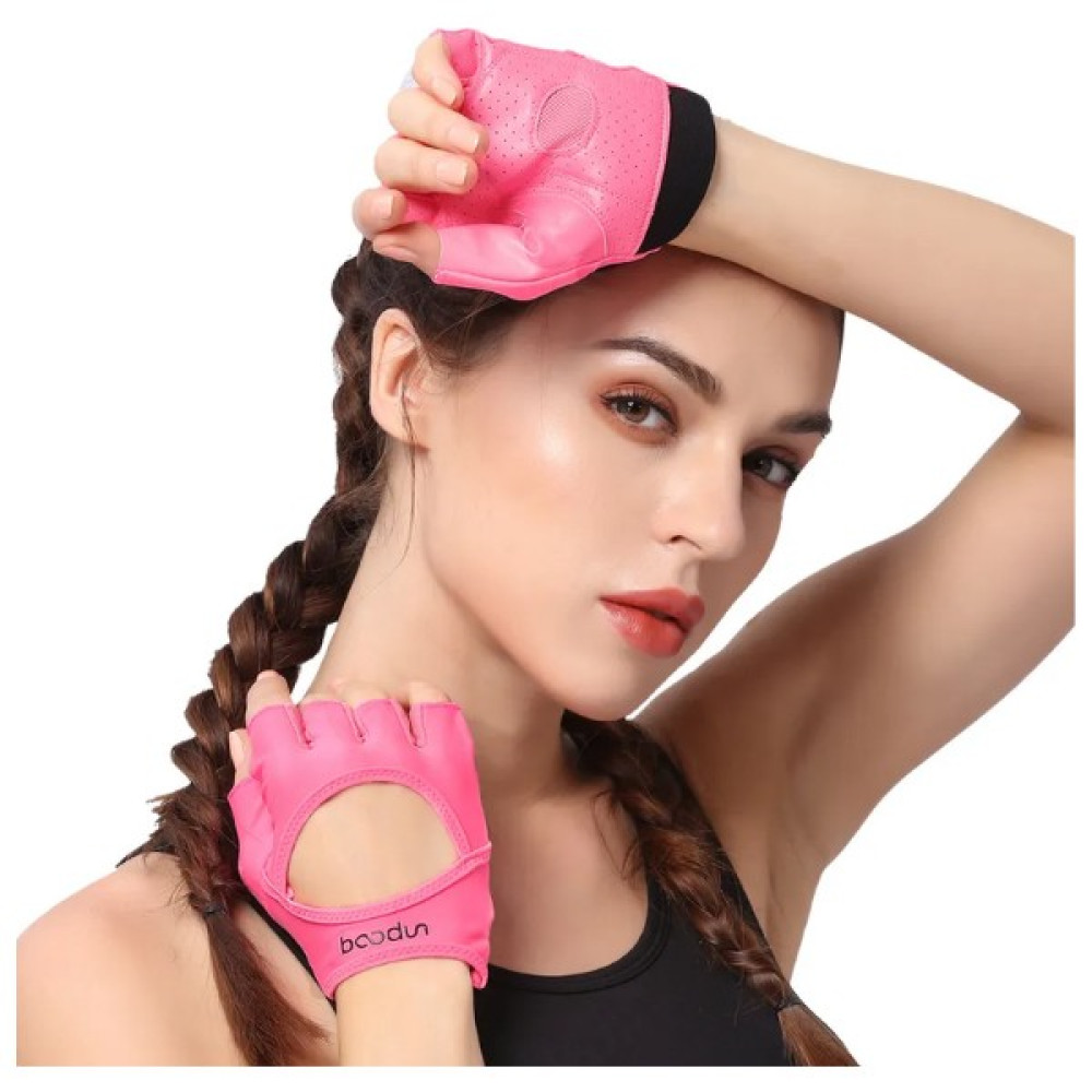 Boodun Kadın Pembe Fitness ve Yoga Eldiveni Fitness Kondisyon Aksesuarları Fiyatı