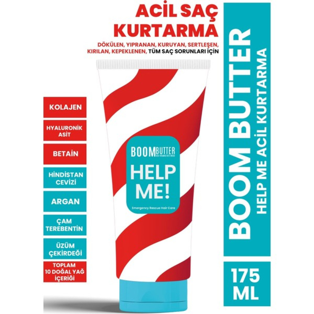 Boom Butter Help Me Acil Kurtarma Boom'u Şampuan ve Saç Kremi Fiyatı