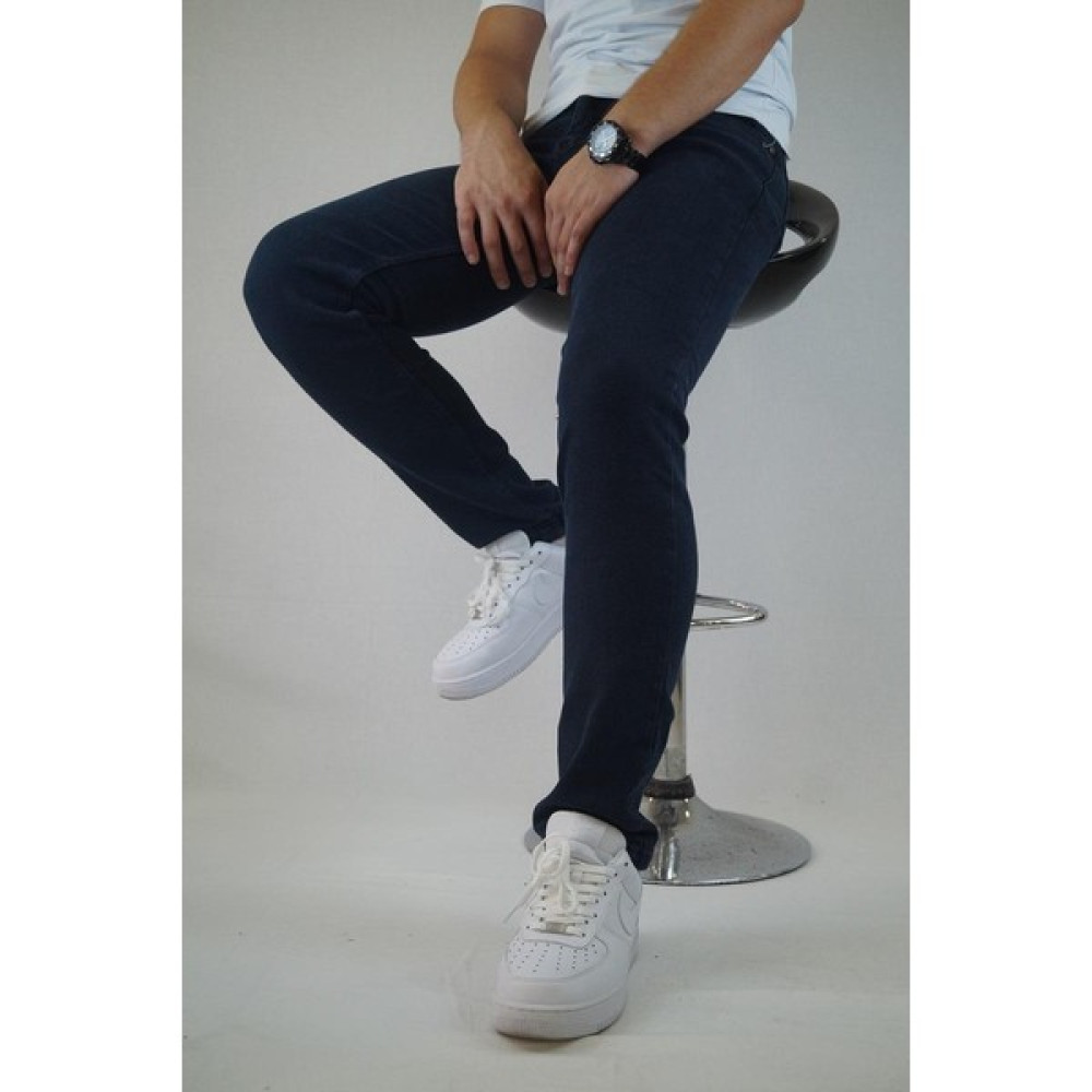 BOOSS MILANO Erkek Lacivert Kot PANTOLON-901 Erkek Jeans / Kot Pantolon Fiyatı