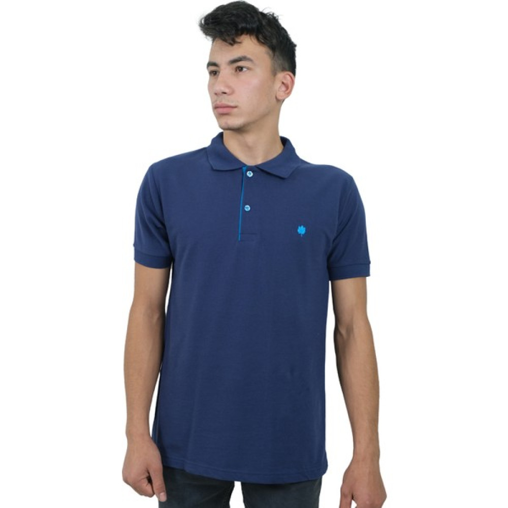BOOSS MILANO Erkek Polo Yaka Rose Lacivert Tişört Erkek T-shirt Fiyatı