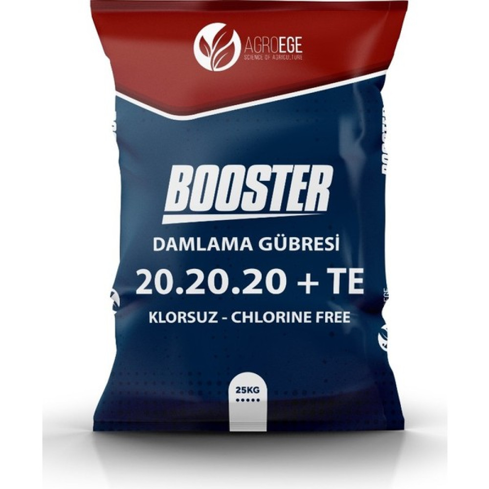 Boosteer 20-20-20 + Me Klorsuz Damlama Gübresi - 999 Gübre Fiyatı