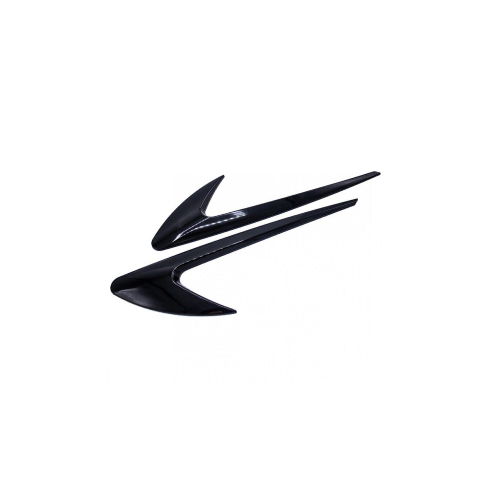 BoostZone Universal Çamurluk Venti Sağ Sol Parlak Siyah Oto Rüzgarlıkları Fiyatı