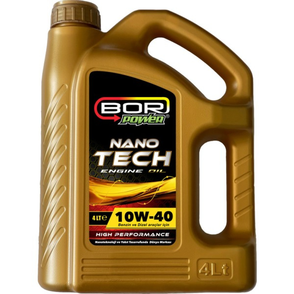 Bor Power 10W-40 Motor Yağı 4 Litre Motor Yağı Fiyatı