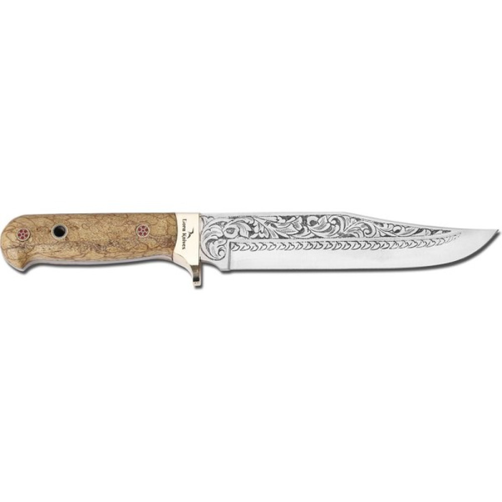 Bora Knives Bora 402 Büyük Bowie Tamarind Ağacı Sap Gravürlü Bıçak - Kahverengi Oto Boyaları Fiyatı