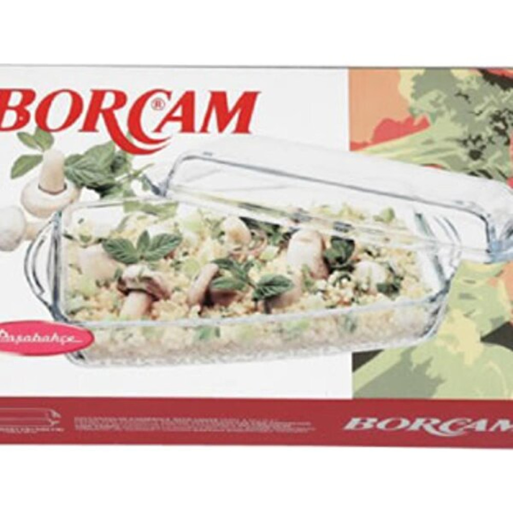 Borcam Marka: Borcam Paşabahçe Dikdörtgen Tencere Borcam 1,5 L Kategori: Tencere&tencere Seti Tencereler Fiyatı