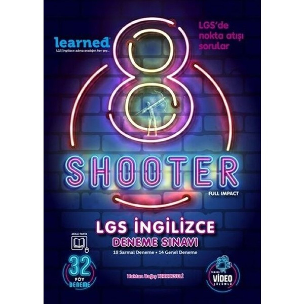 Borealis Yayınları 8. Sınıf LGS Learned Shooter Deneme Sınavı Yabancı Dil Kitapları Fiyatı