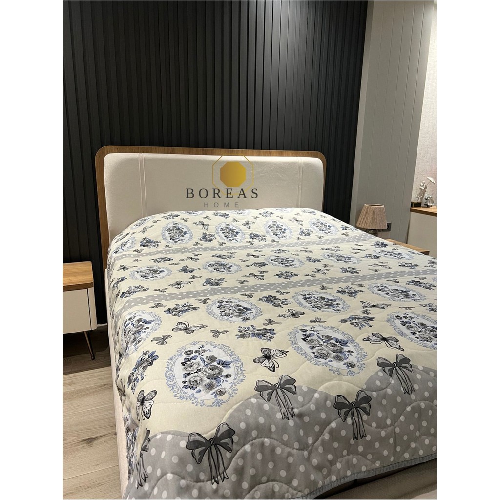 Boreas Home Gri Kelebek Çift Kişilik Çok Amaçlı Kapitoneli Yatak Örtüsü - 220 x 200 cm SSD / Solid State Drive Fiyatı