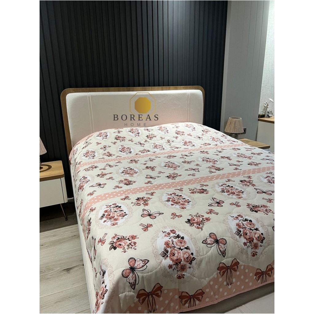 Boreas Home Pudra Kelebek Tek Kişilik Çok Amaçlı Kapitoneli Yatak Örtüsü - 160 x 220 cm SSD / Solid State Drive Fiyatı