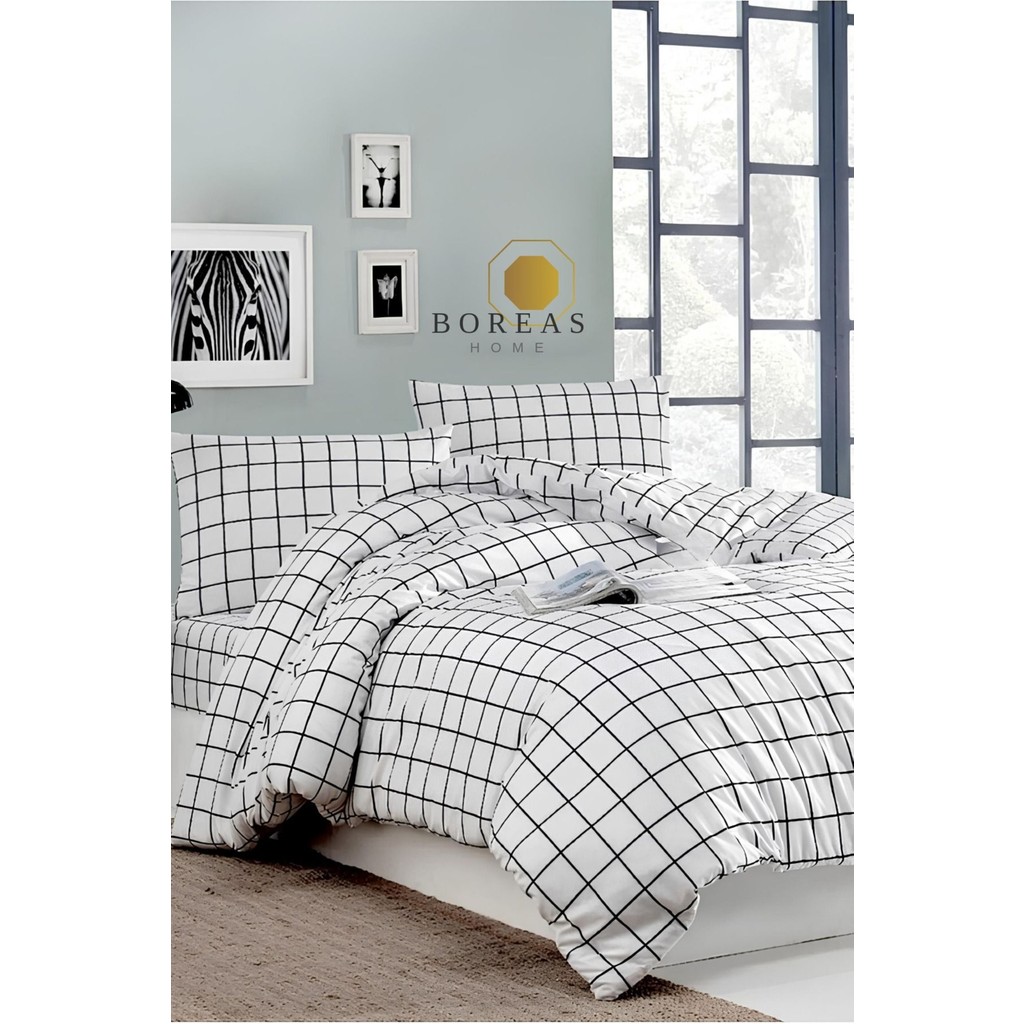 Boreas Home Puresoft Lastikli Tek Kişilik Nevresim Takımı - Beyaz - 100 x 200 cm Nevresim Takımı Fiyatı