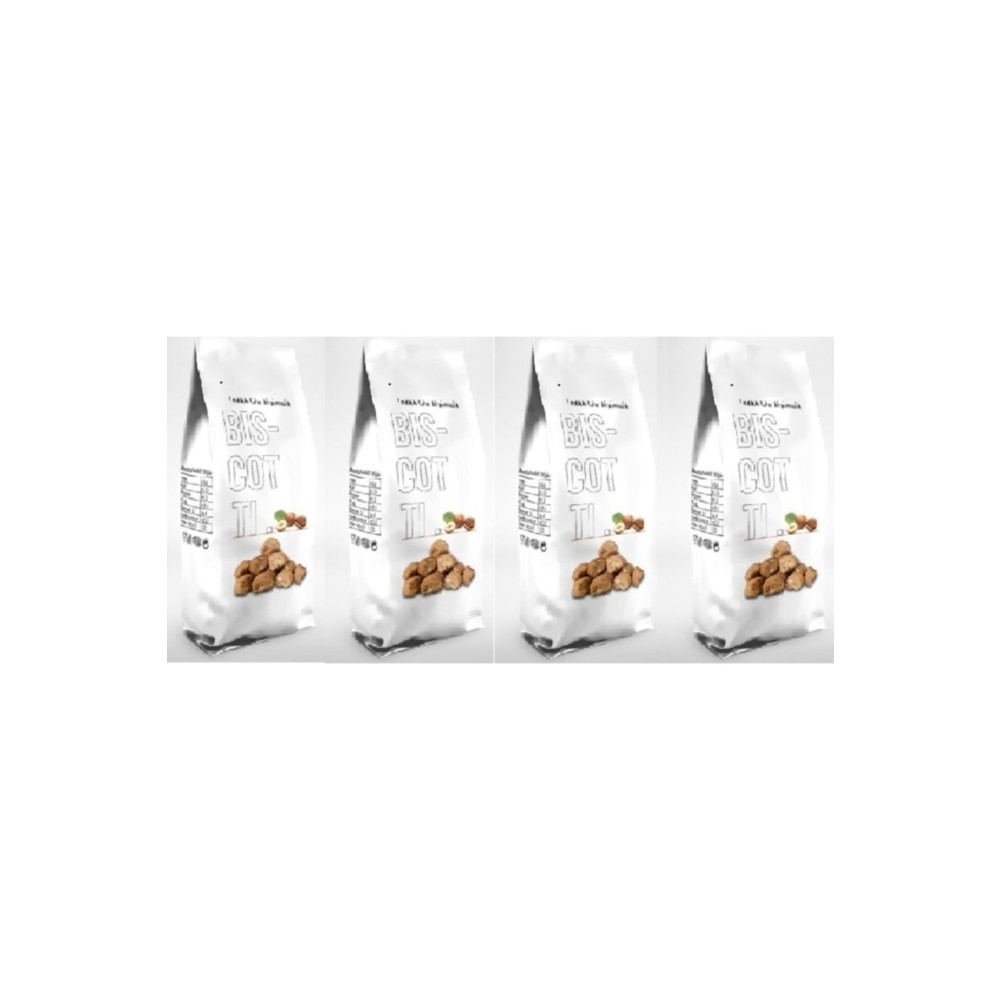 BÖREKEVİ Biscotti Fındıklı 125 Gr.(4 LÜ PAKET)(4×125 GR.=500 GR.) Kraker ve Kurabiye Fiyatı
