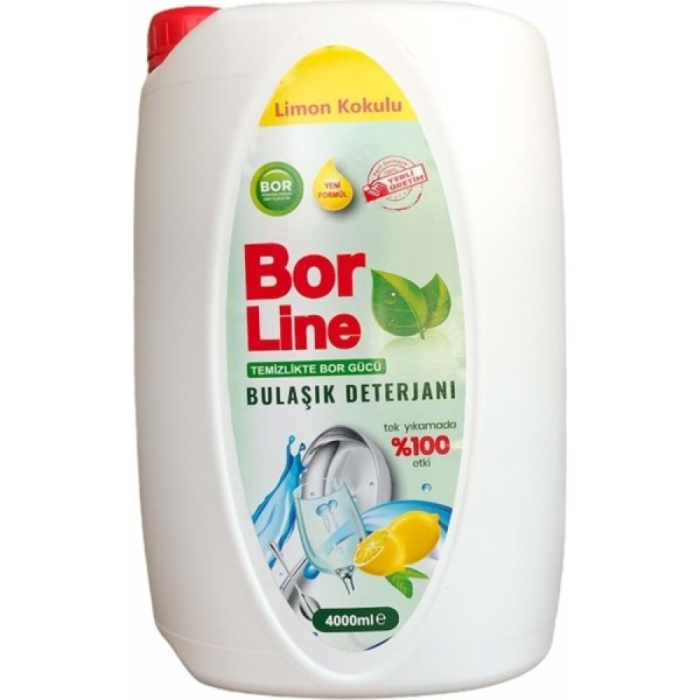 Borline Bor Sıvı Bulaşık Deterjanı 4000 Ml. Kokulu Bulaşık Yıkama Fiyatı