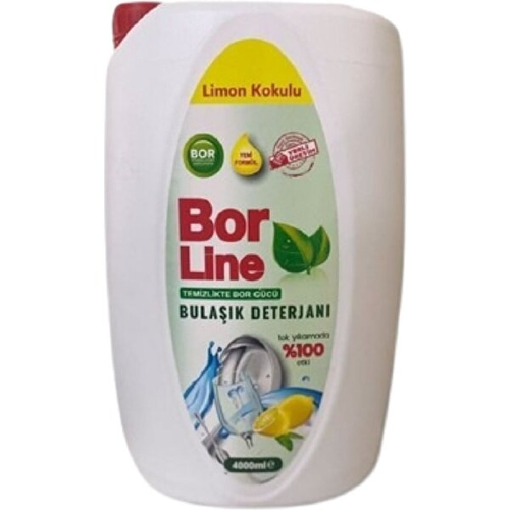 Borline Bulaşık Deterjanı Limon 4000 ml Bulaşık Yıkama Fiyatı