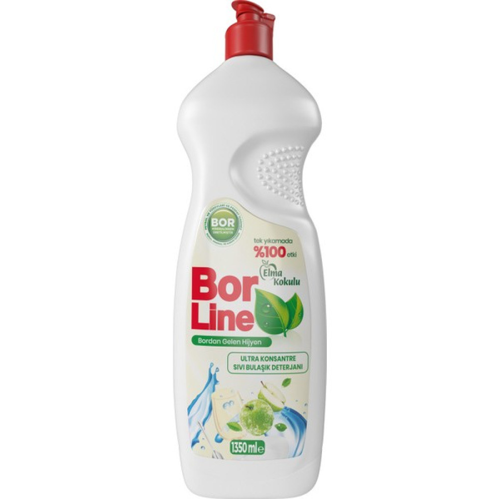 Borline Sıvı Bulaşık Deterjanı 1350 ml Elma Bulaşık Yıkama Fiyatı