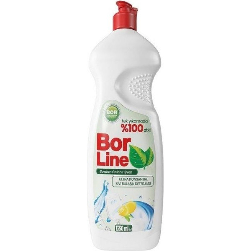 Borline - Sıvı Bulaşık Deterjanı Limon 1350ML - 675 ml Bulaşık Yıkama Fiyatı