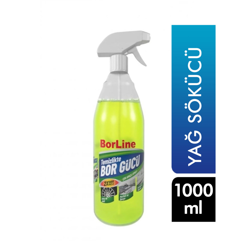 Borline Yağ Sökücü 1000 ml Parlatıcı ve Temizleyiciler Fiyatı