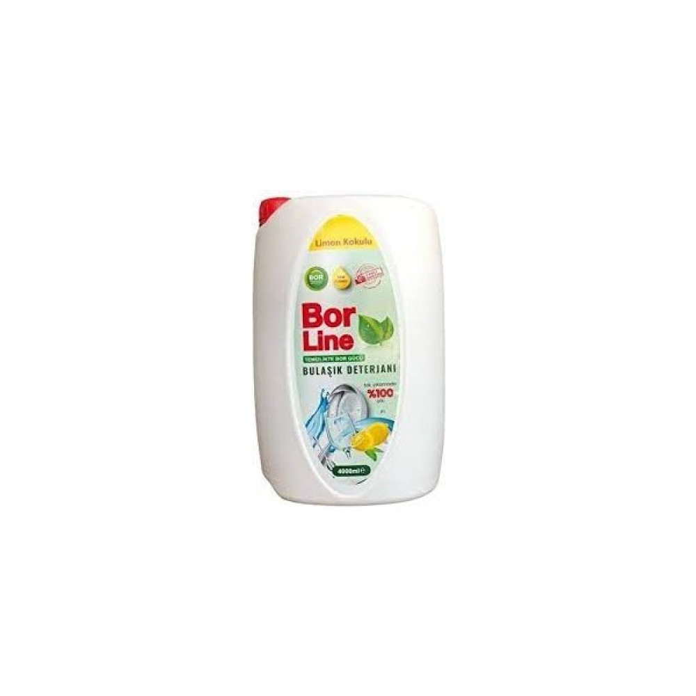 Borline Yerli Üretim 4000 ml Sıvı Bulaşık Deterjanı Limon Kokulu Bulaşık Yıkama Fiyatı