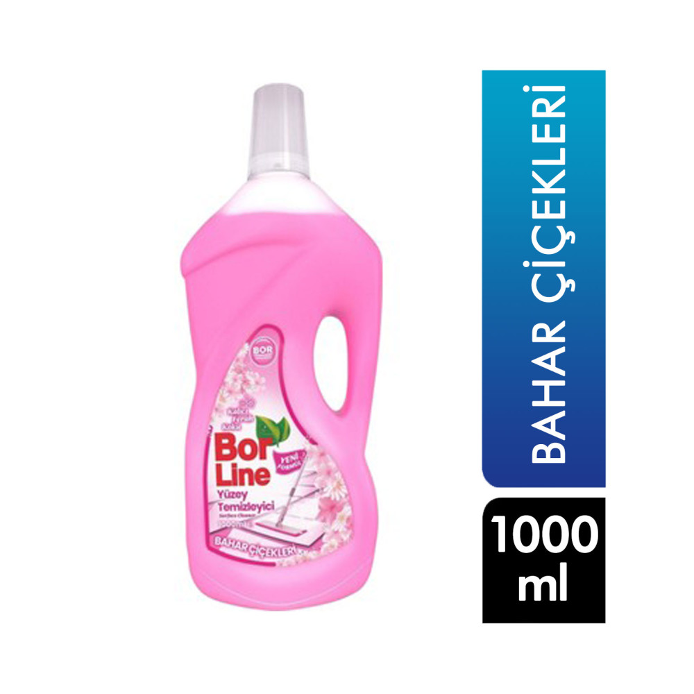 Borline Yüzey Temizleyici 1000 ml Bahar Çiçekleri Parlatıcı ve Temizleyiciler Fiyatı