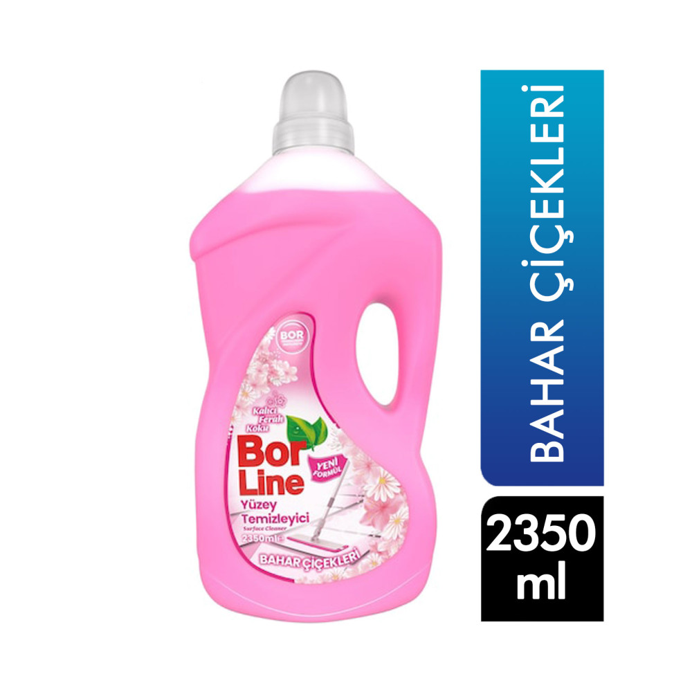 Borline Yüzey Temizleyici 2350 ml Bahar Çiçekleri Parlatıcı ve Temizleyiciler Fiyatı