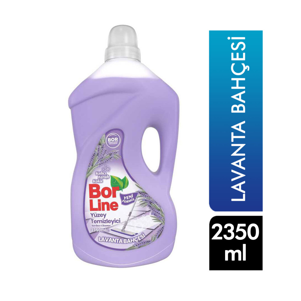 Borline Yüzey Temizleyici 2350 ml Lavanta Parlatıcı ve Temizleyiciler Fiyatı