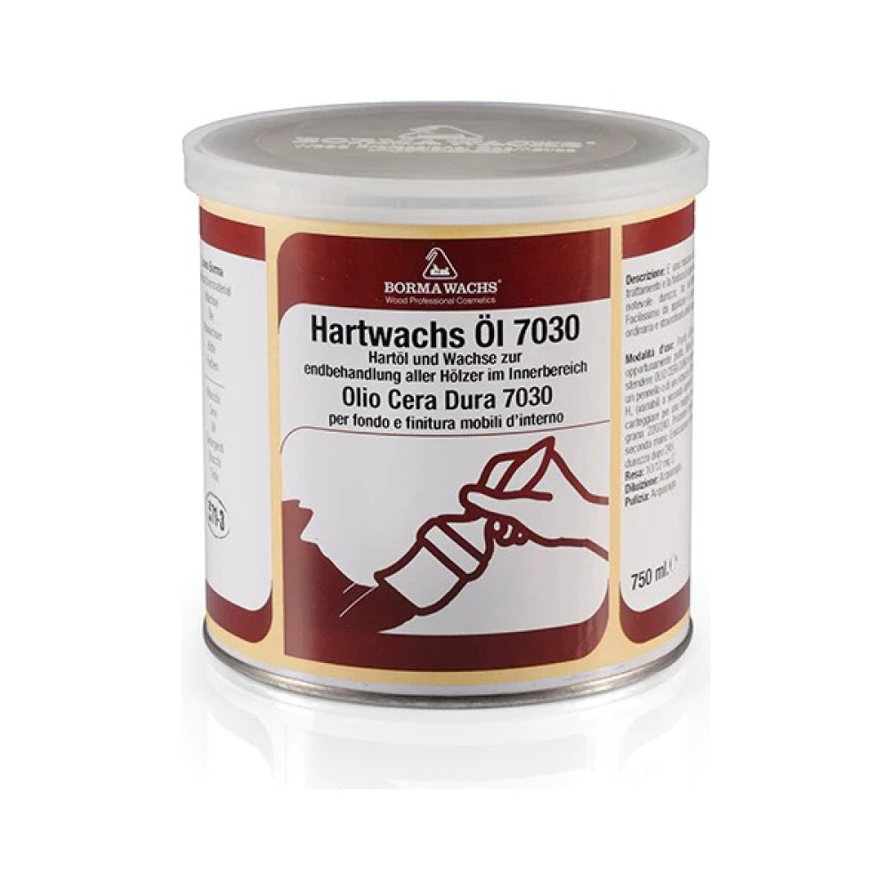 Borma Wachs Hardwax Oil 7030 - Yüksek Wax Içeren Ahşap Yağı - 0,75 Litre - Transparent İç Cephe Duvar Boyası Fiyatı