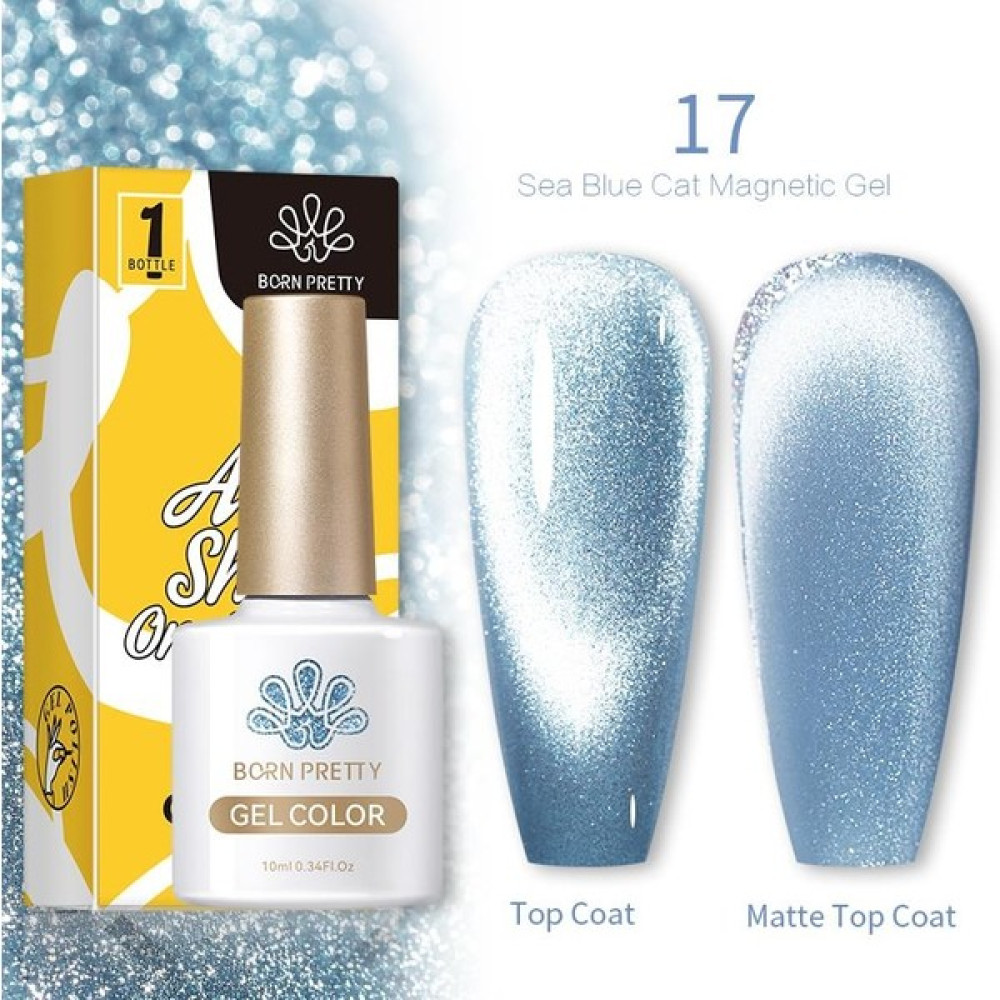 Born Pretty 10 Ml Sea Blue Kedi Gözü Oje Sb-17 (56466) Oje Fiyatı
