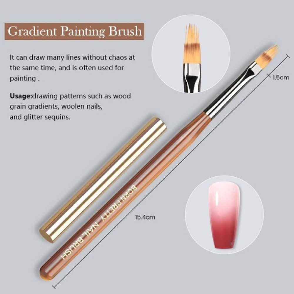 Born Pretty Ombre Fırçası (56379-08) Oto Boyaları Fiyatı