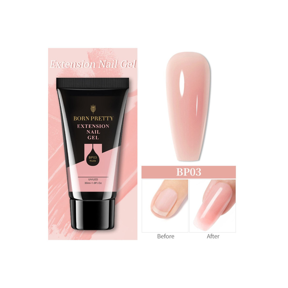 Born Pretty Tırnak Uzatma Poly Jel Nude (50050-3) Oje Fiyatı