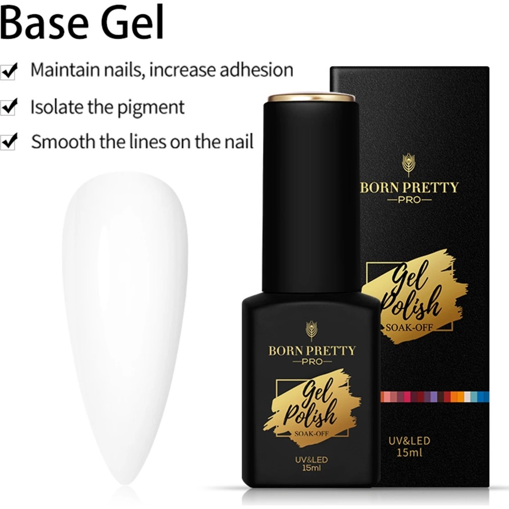 Born Pretty Trubuty Series 15ML Base Coat - şeffaf Oje Fiyatı