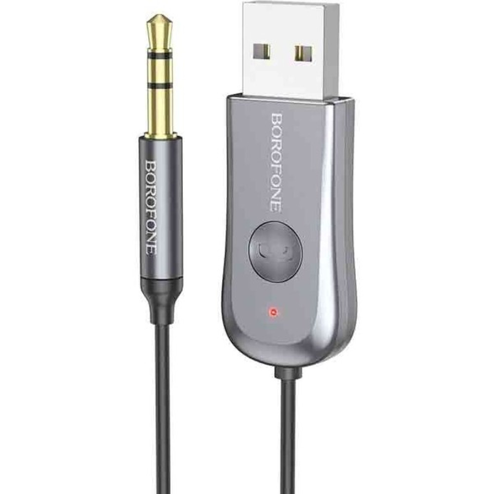 Borofone Araba ve Araç USB ve 3.5mm Aux Giriş Bluetooth 5.0 Adaptör Çevirici Arabanızda Müzik Dinleme Telefon Görüşmesi Yapabilme Bluetooth Bağlant... Bilgisayar Çevirici ve Adaptörü Fiyatı