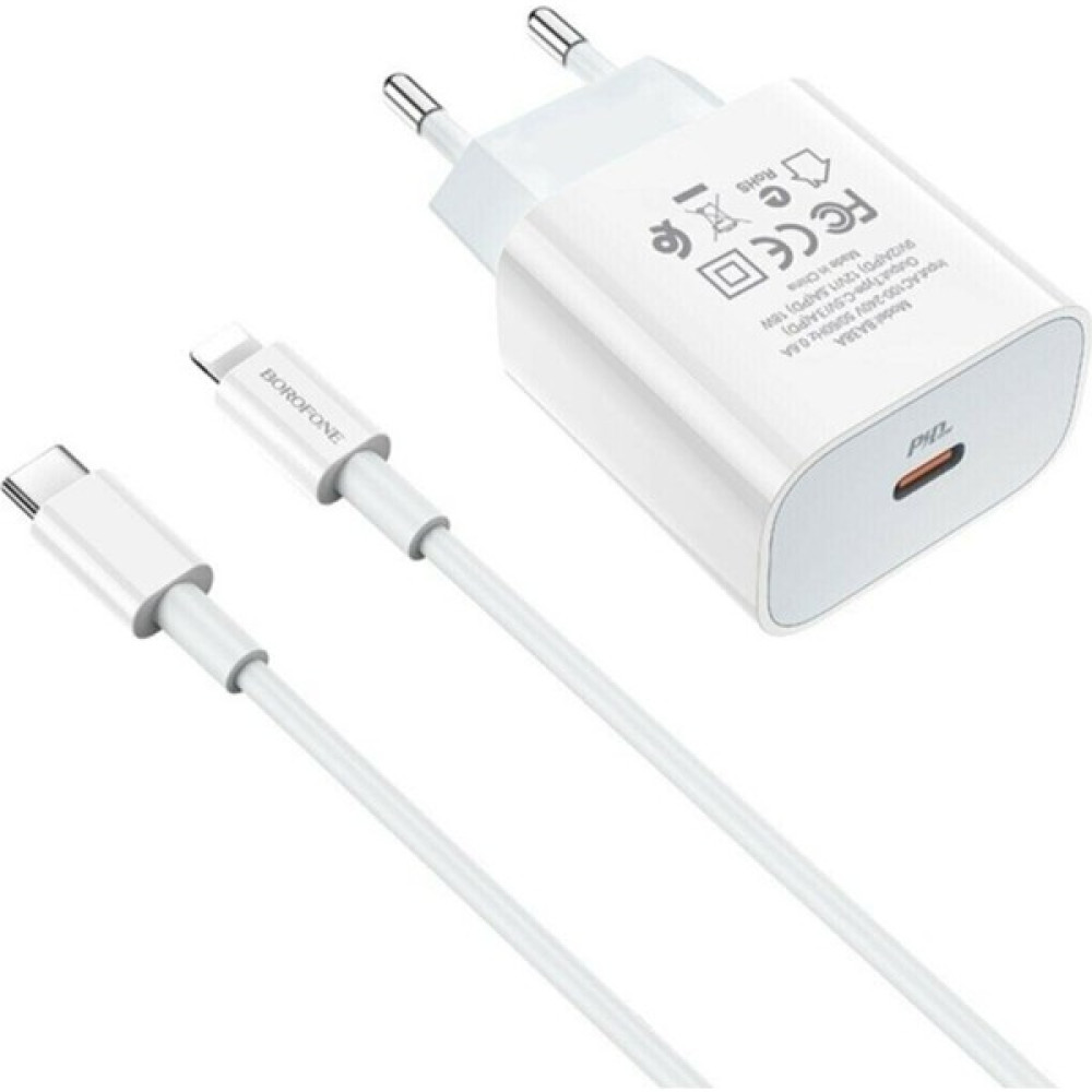 Borofone B38A Plus 3A 20W Hızlı Şarj Set Type C Iphone Kablo Şarj Aleti Cep Telefonu Şarj Cihazı Fiyatı