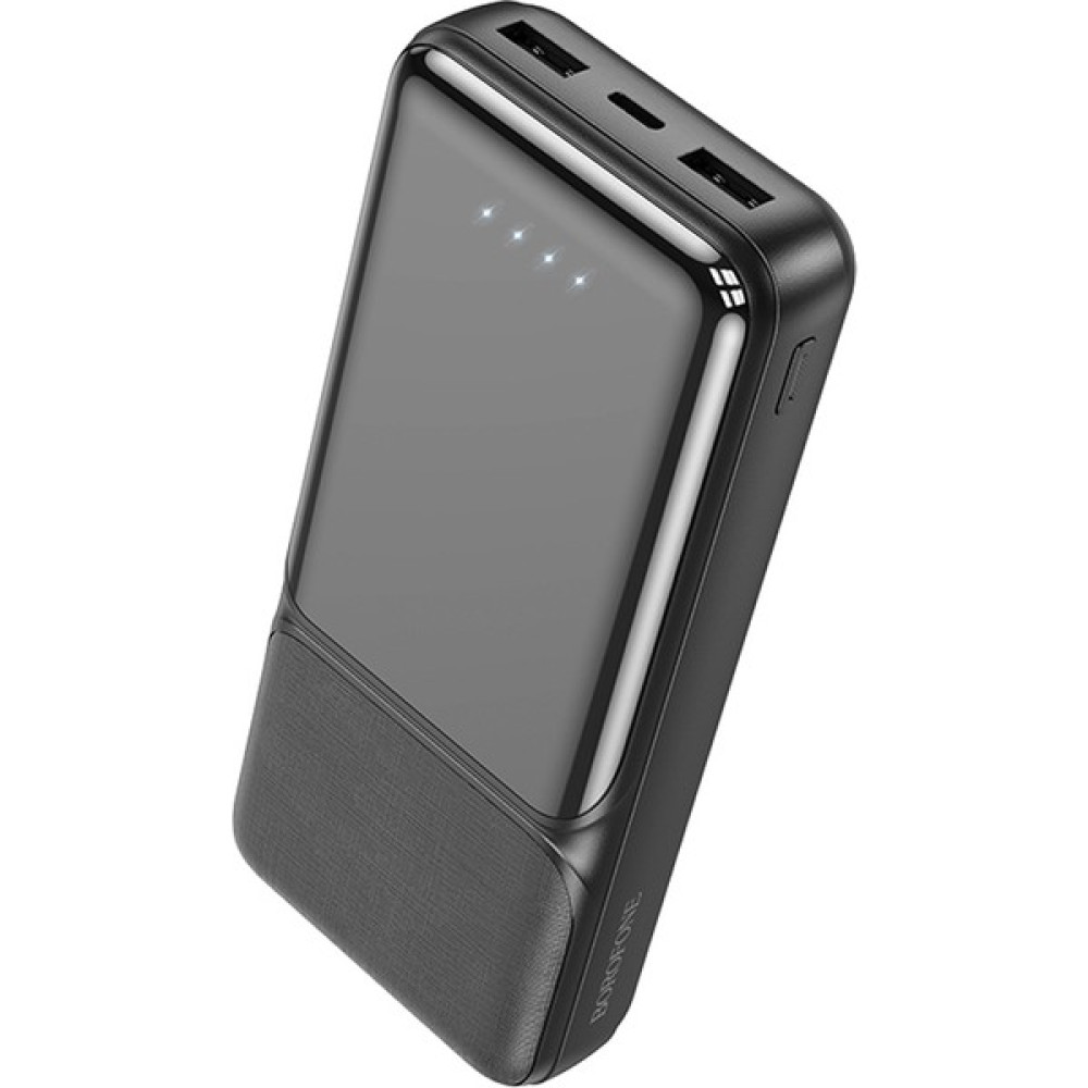 Borofone Powerbank 20000MAH Çift Çıkışlı Şarj Seviyesi LED Gösterli Kompak ve Hafif Minimalist Tasarım iPhone ve Samsung Uyumlu Güç Bankası Siyah R... Taşınabilir Şarj Cihazı - Powerbank Fiyatı