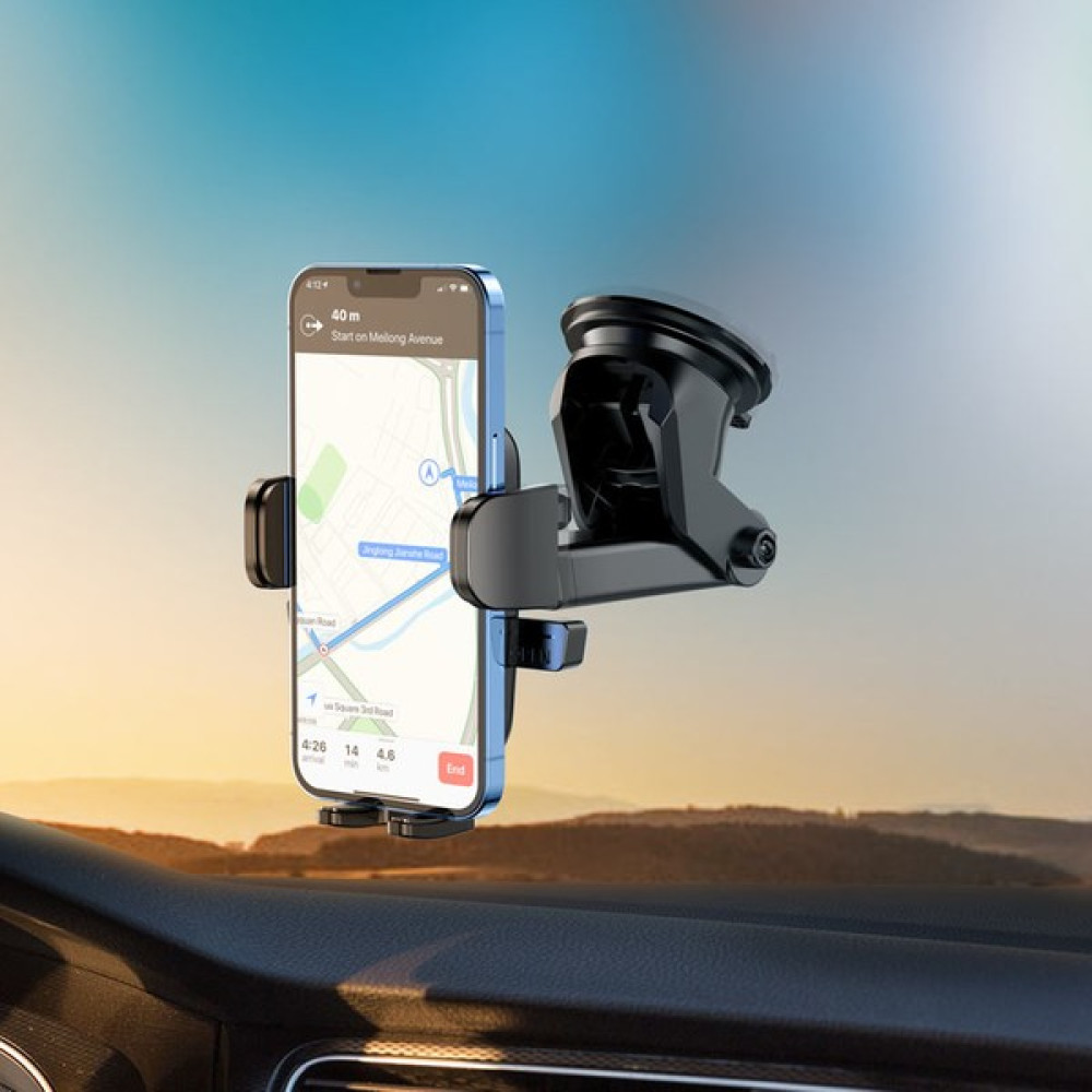 Borofone Profesyonel Araç Içi Telefon Tutucu Vantuzlu Model iPhone Uyumlu Torpido Yada Ön Cama Uygulanabilir 4.5-7 Inç Samsung Uyumlu Xiaomi Uyumlu... Cep Telefonu Tutucu Fiyatı