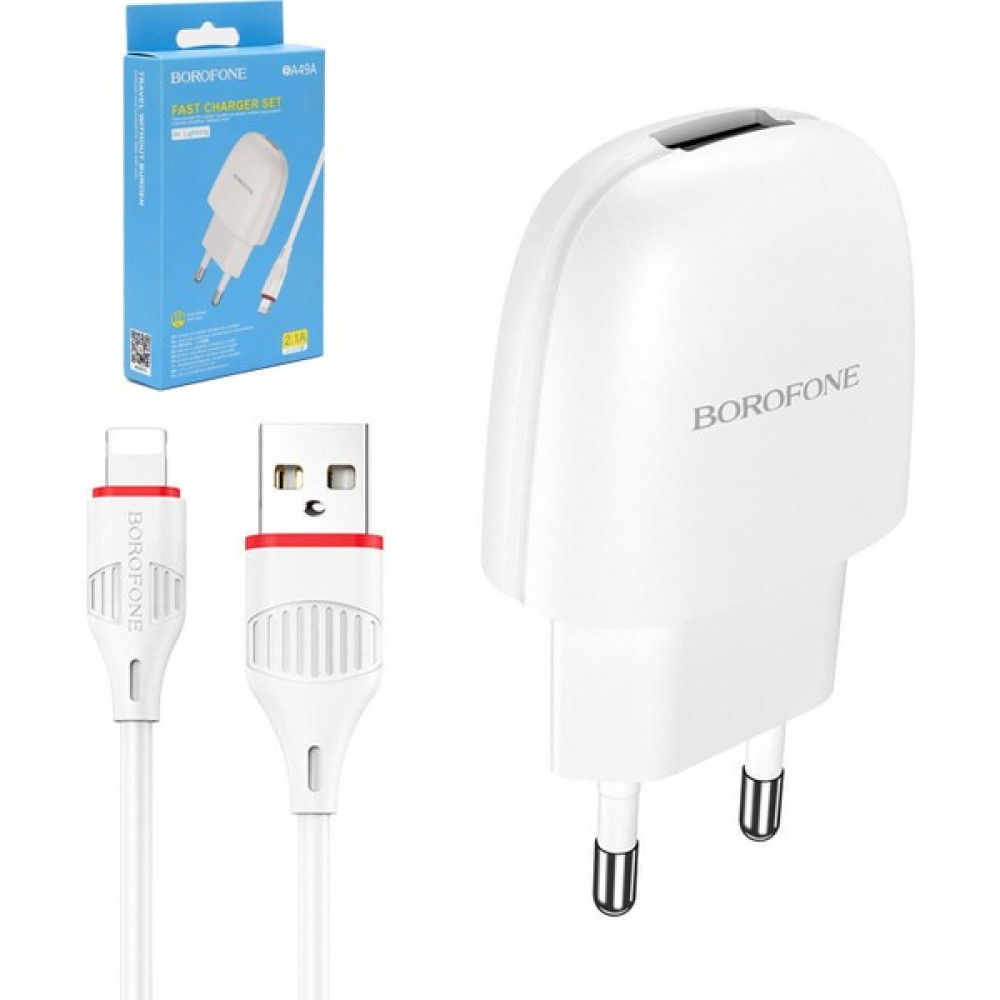 Borofone Şarj Adaptör IPHONE Apple 2.1A Borofone BA-49A Oto Boyaları Fiyatı