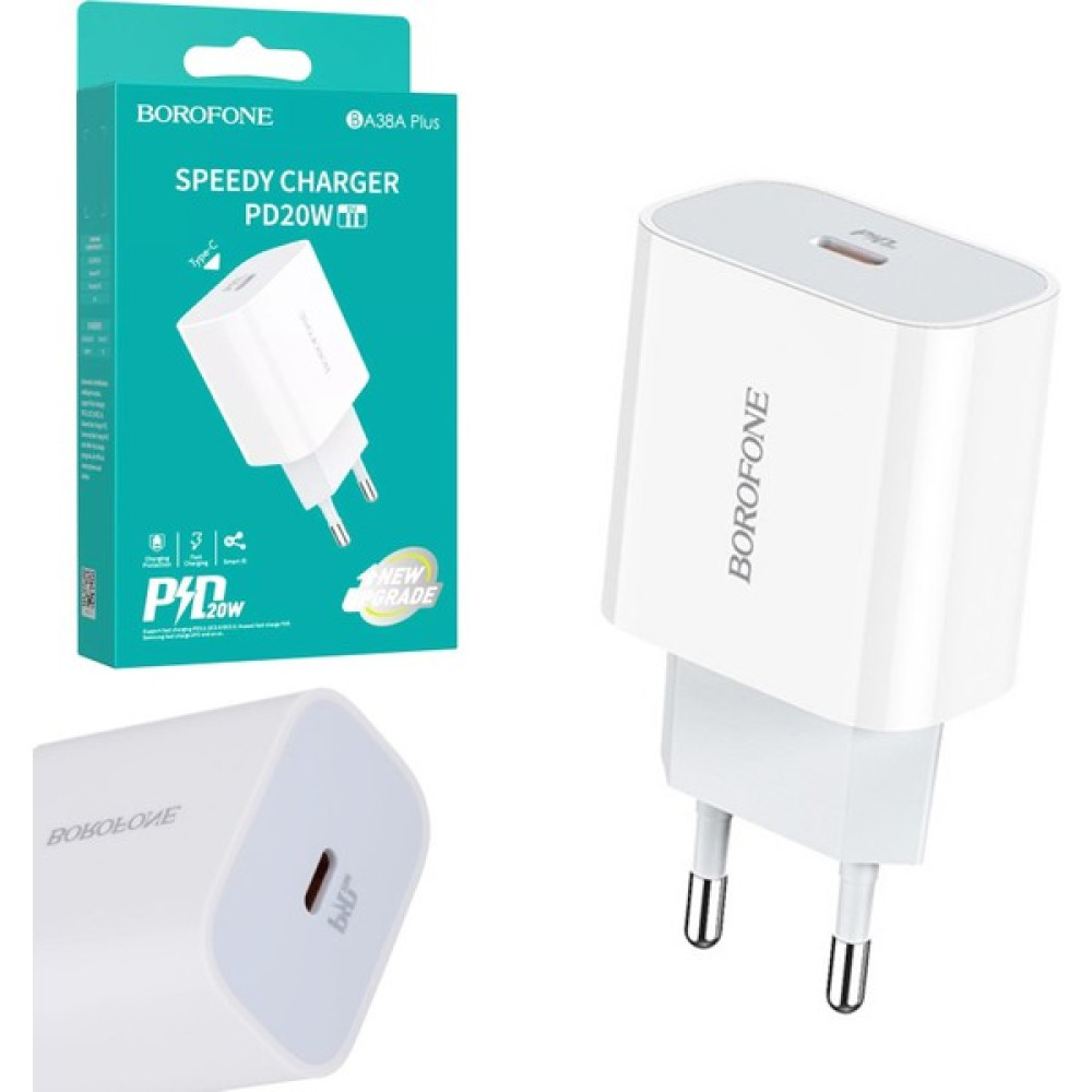 Borofone Şarj Aleti Başlık Type-C Qc3 3A PD20W Borofone BA-37A Oto Boyaları Fiyatı