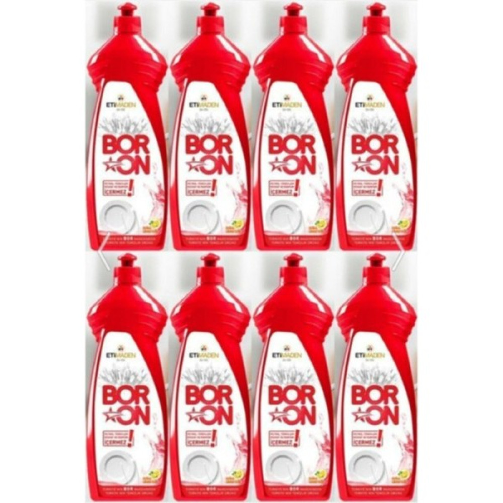 Boron Boron Elde Yıkama Bulaşık Temizlik Ürünü 650 ml 8 Adet Bulaşık Yıkama Fiyatı