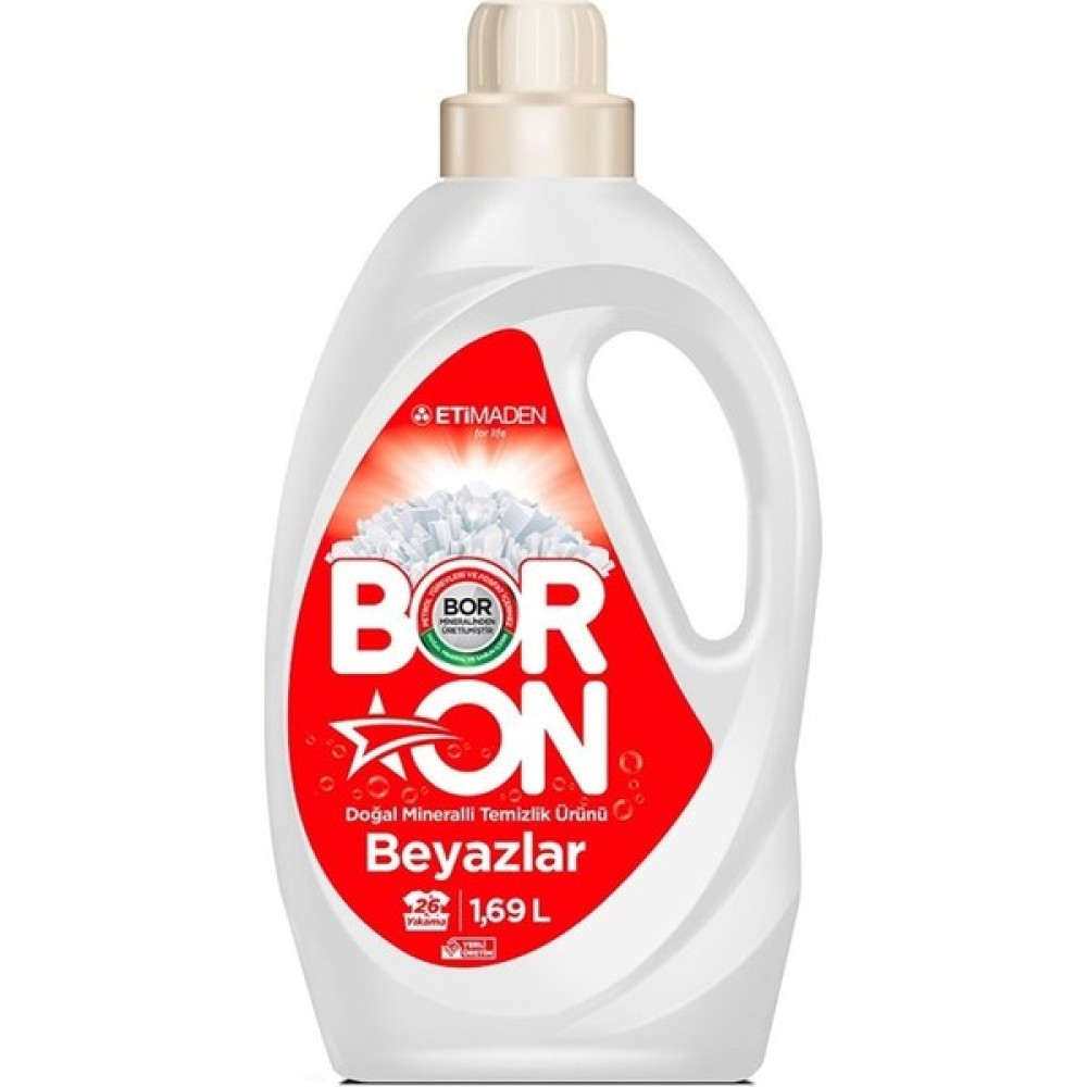 Boron Doğal Mineralli Sıvı Temizlik Ürünü 1,69 Lt Beyazlar 6 Adet Oto Boyaları Fiyatı