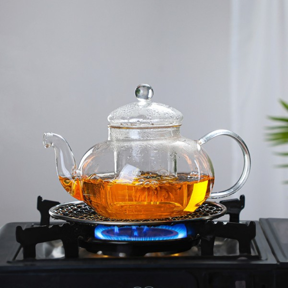 Borosilikat Cam Kapaklı Cam Süzgeçli Demlik 1000 ml (Thn) Çay / Çaydanlık Setleri Fiyatı