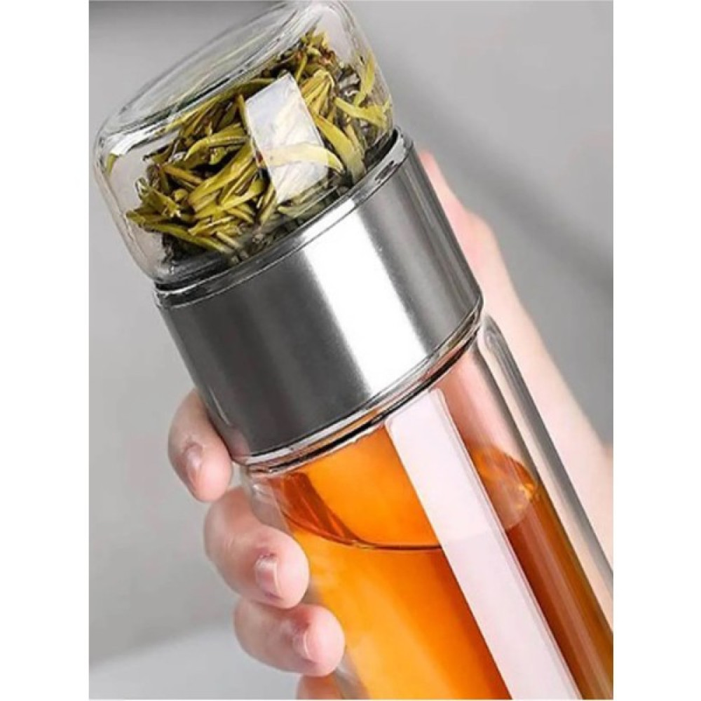 Borosilikat Çift Çidarlı Cam Termos 450 ml Kamp Mutfağı Fiyatı