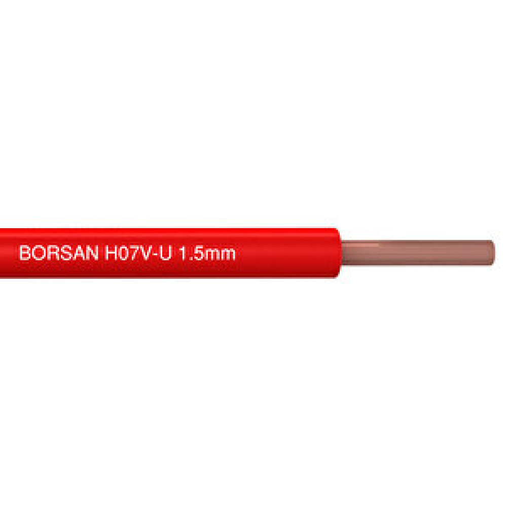 Borsan H07V-U 1.5 mm Kablo 200 mt. Sarı Yeşil Elektrik ve Aydınlatma Fiyatı