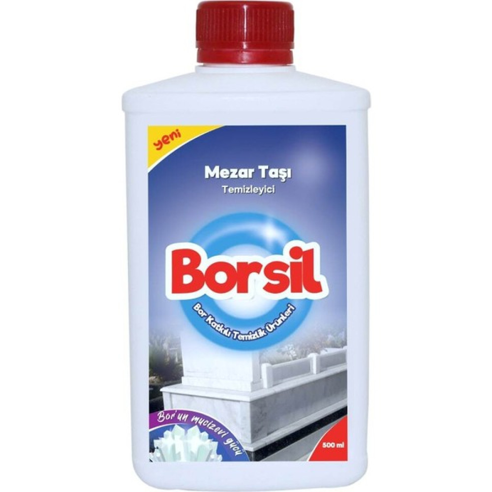 Borsil Mezar Taşı Temizleyici (500 ML) - Beyaz Oto Boyaları Fiyatı