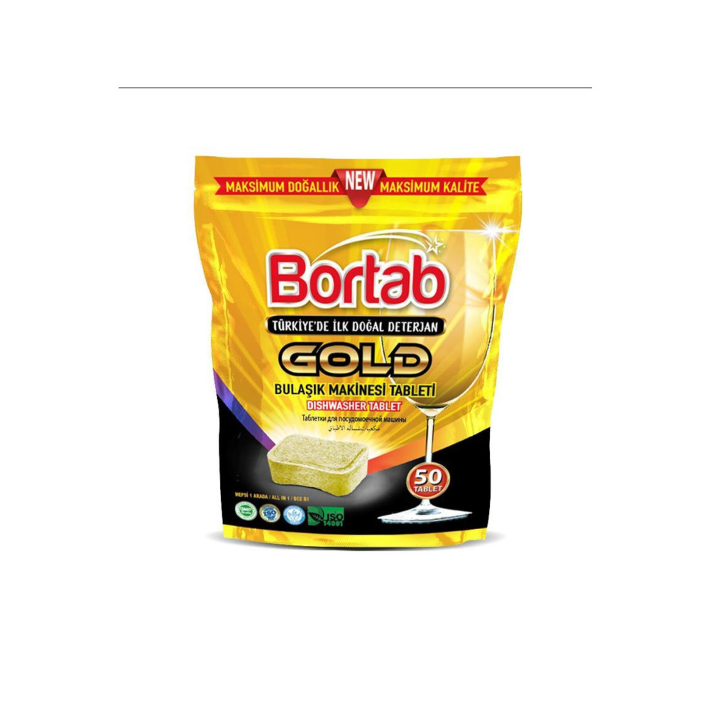 Bortab Gold - Bulaşık Makinesi Tableti Bulaşık Yıkama Fiyatı
