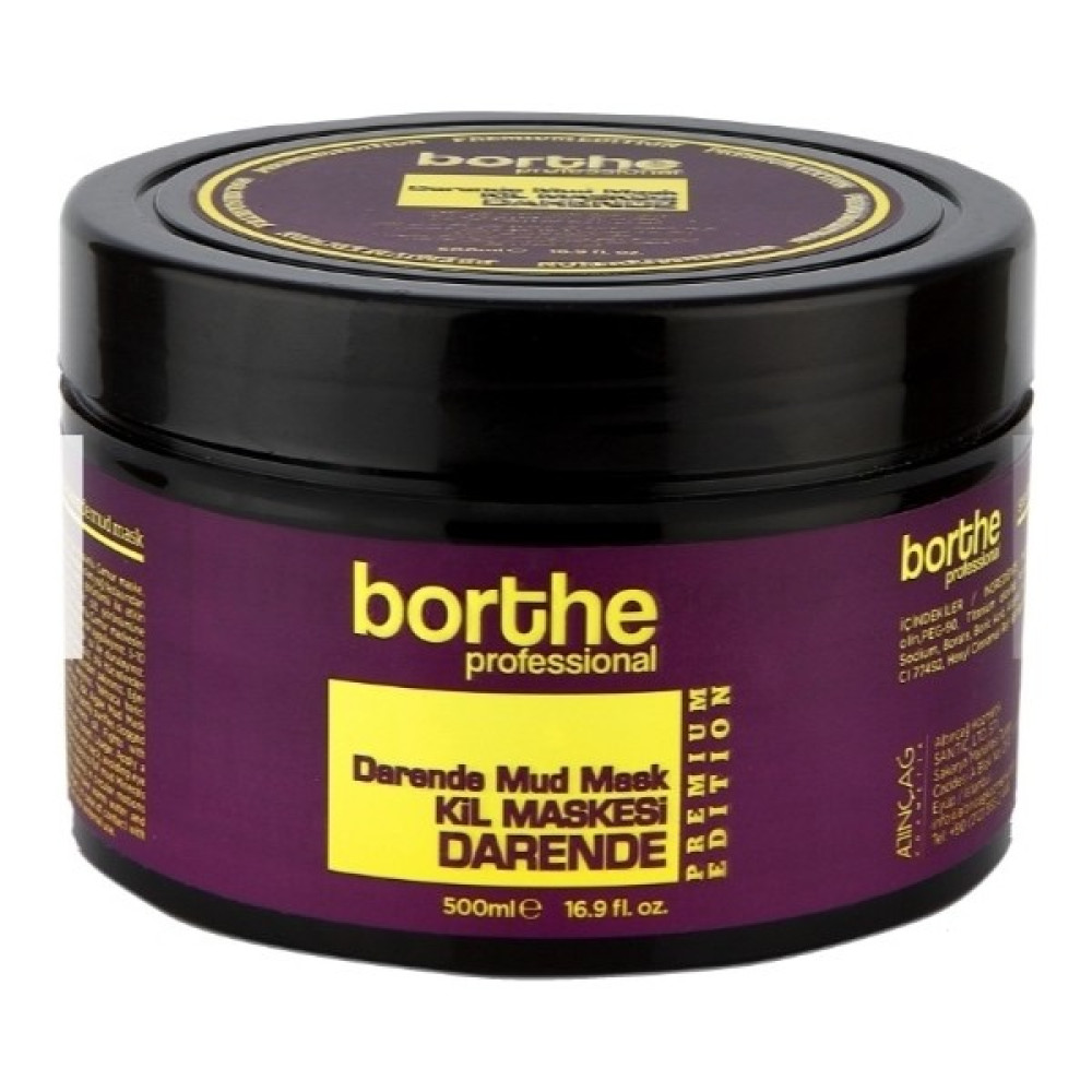 Borthe Profesyonel Kil Maskesi Darende 500ml Maskeler Fiyatı