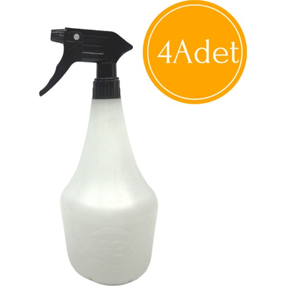 Boş Fısfıs Sprey Şişesi Siyah 1lt 4lü Set Oto Yıkama Ürünleri Fiyatı