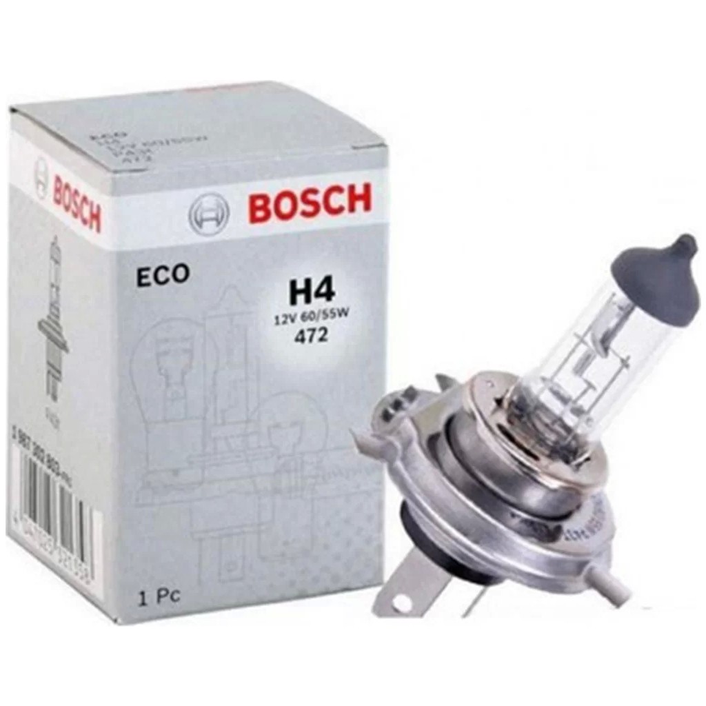 Bosch 1987302803 12V Standart H4 Ampul 55 / 60W Tırnaklı P43T Far Ampülü Fiyatı