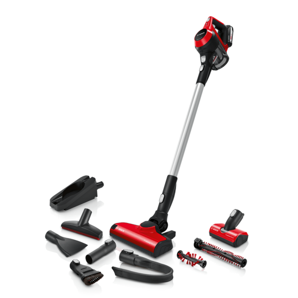 Bosch Bbs61Pet2 Serie 6 Unlimited Pro Animal Kırmızı Şarjlı Dik Süpürge Elektrikli Süpürgeler Fiyatı