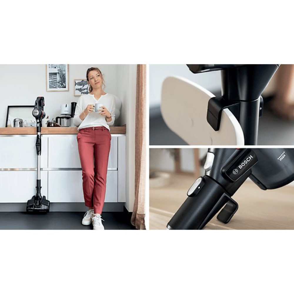 Bosch BBS712A (2 Bataryalı) Şarjlı Dik Süpürge 10 Yıl Motor Garantisi, Arttırılabilir Çalışma Süresi, Power For All Uyumu, Kolay Toz Haznesi Temizl... Elektrikli Süpürgeler Fiyatı