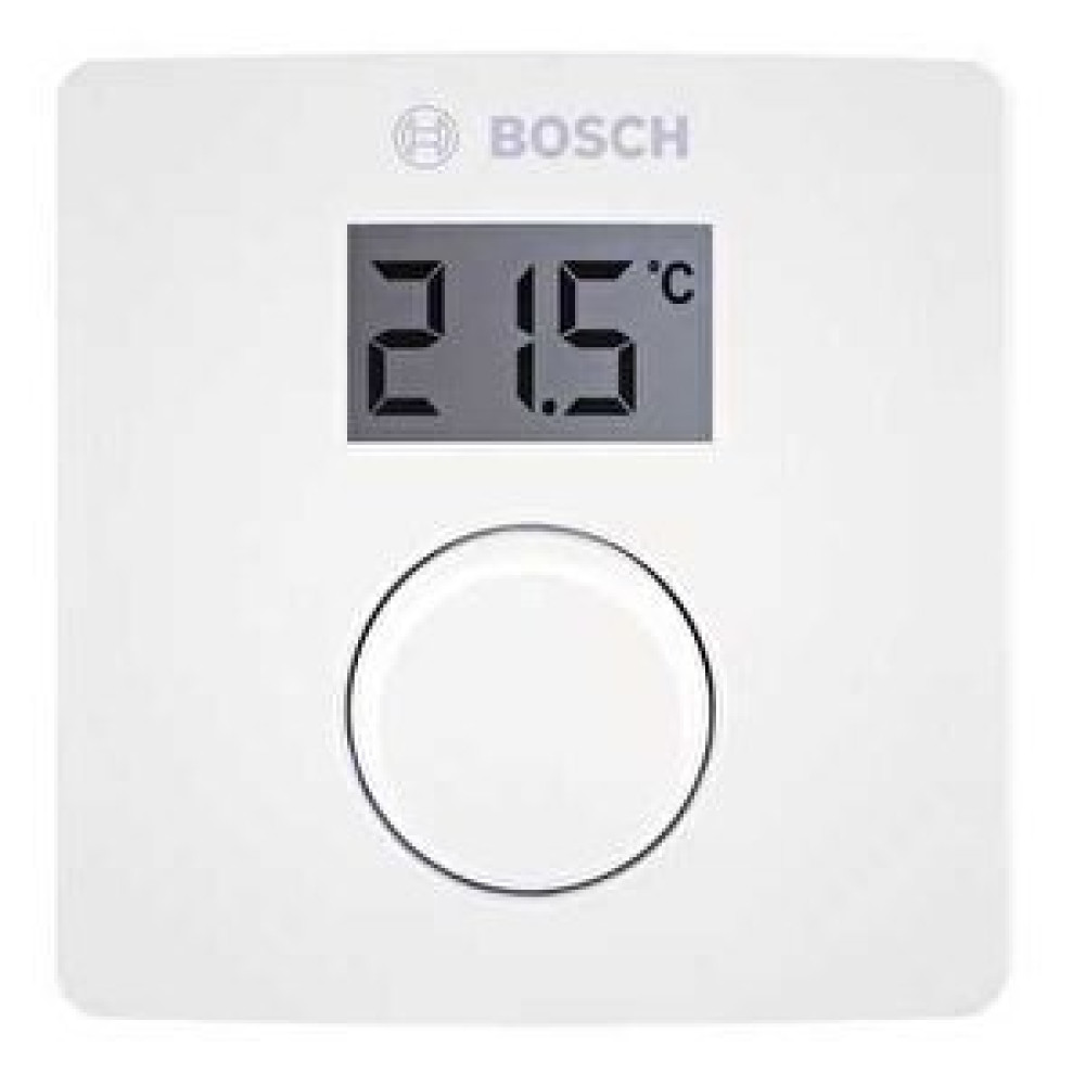 Bosch Cr10 Modülasyonlu Pilsiz Kablolu Oda Termostatı Termostat Fiyatı