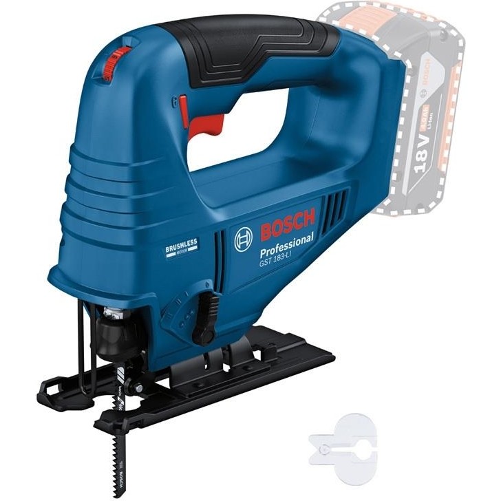 Bosch GST 183-LI Akülü Dekupaj Testere (Akü ve Şarj Cihazı Dahil Değil) - 06015B7020 Dekupaj Testere Fiyatı